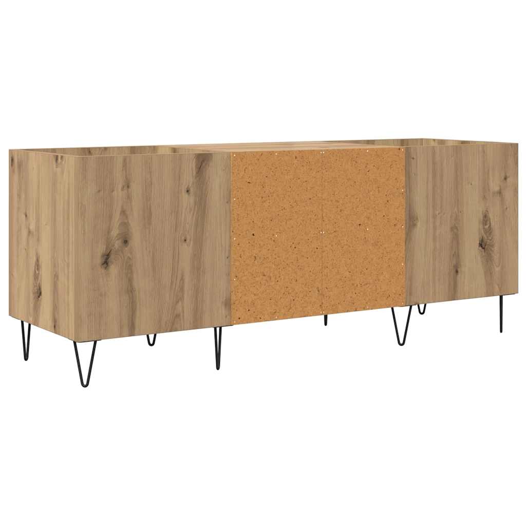 Plateskap Artisan Eik 121 x 38 x 48 cm Ingeniørtre og jern