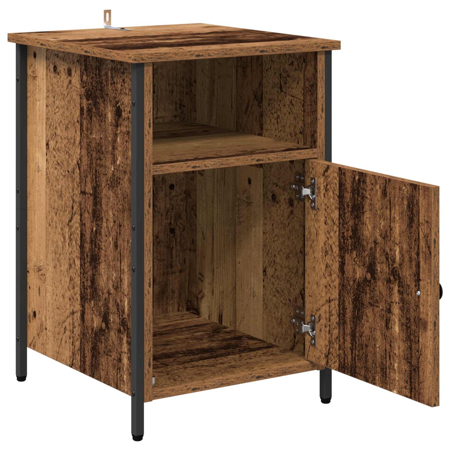 Nattbordskap Gammelt tre 40 x 42 x 60 cm Konstruert tre