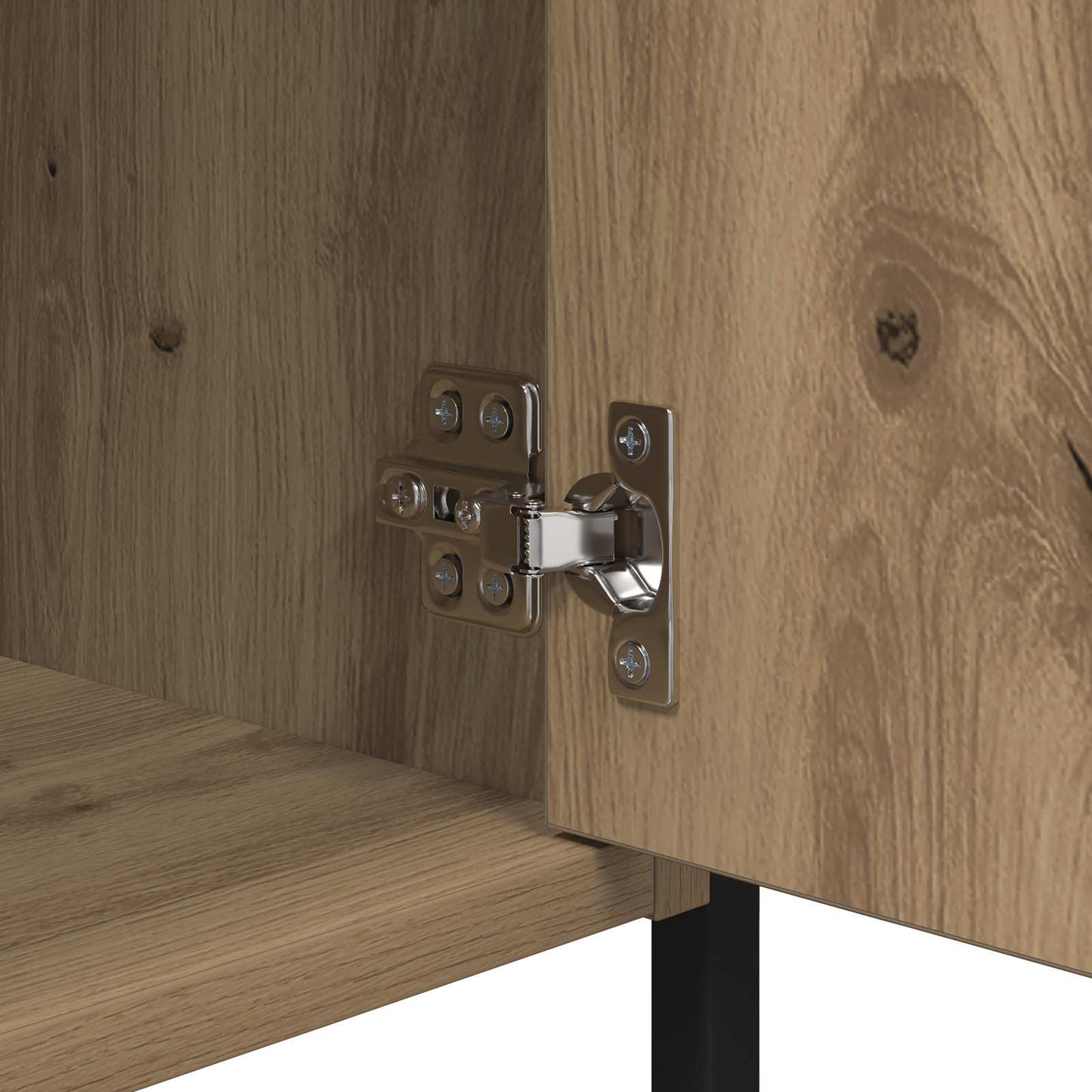 Nattbordskap 2 stk. Artisan Eik 40 x 42 x 60 cm Konstruert tre