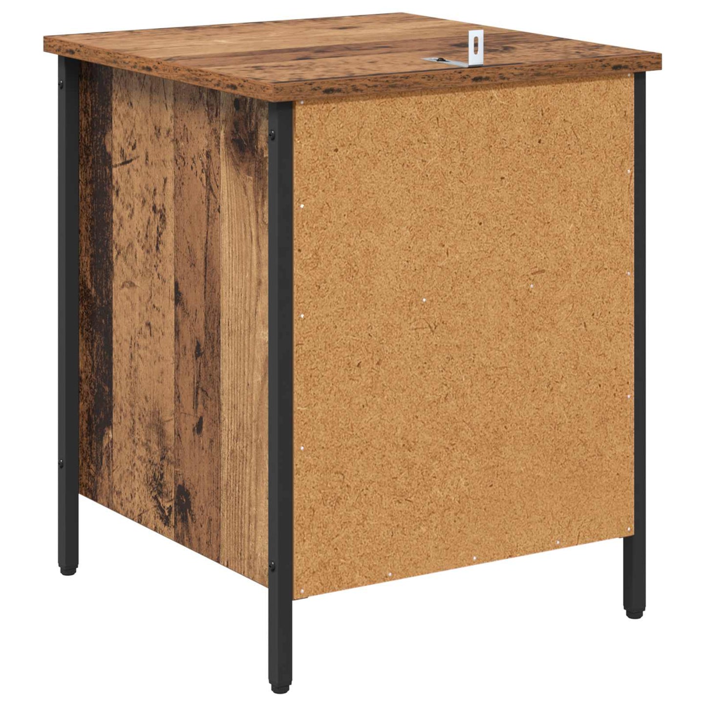 Nattbordskap 2 pcs Gammelt tre 40 x 42 x 50 cm Konstruert tre