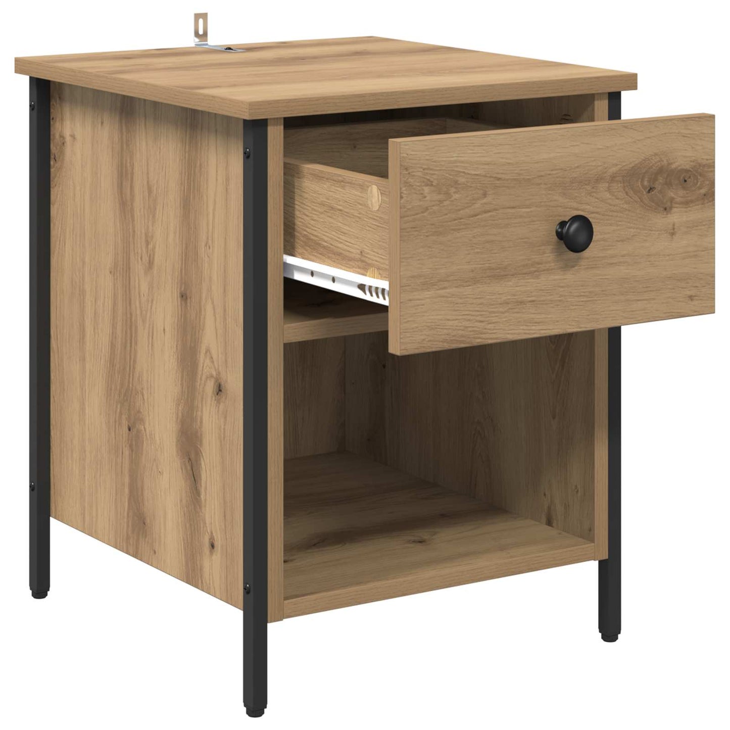 Nattbordskap 2 stk. Artisan Eik 40 x 42 x 50 cm Konstruert tre