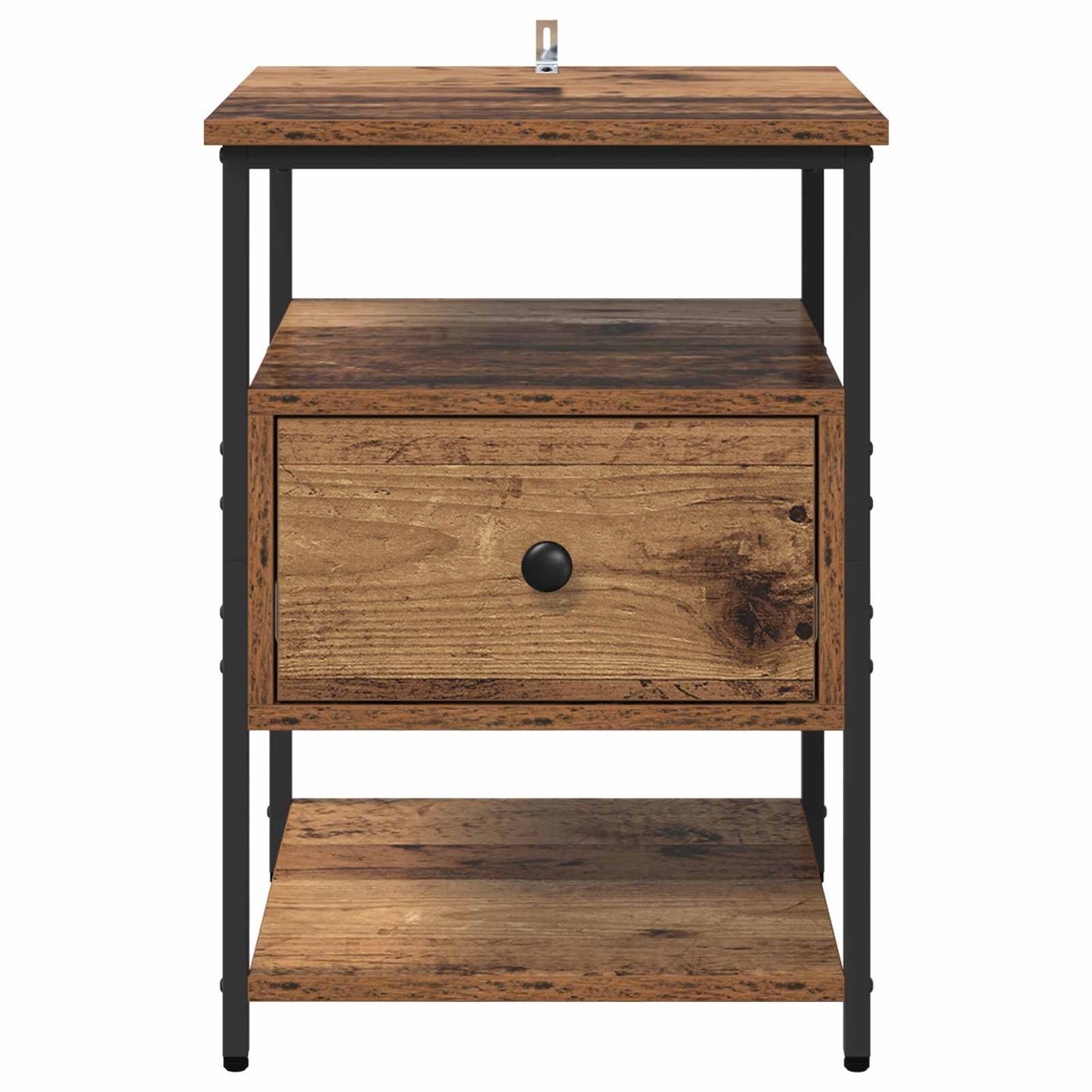 Nattbordskap Gammelt tre 40 x 42 x 56 cm Konstruert tre