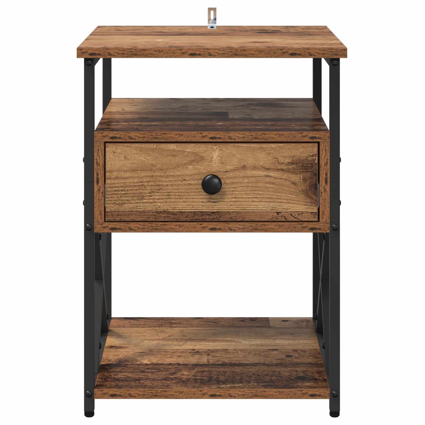 Nattbordskap Gammelt tre 40 x 42 x 55 cm Konstruert tre