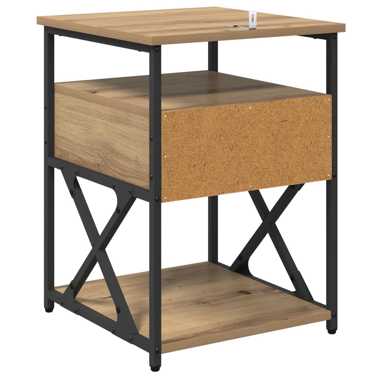 Nattbordskap Artisan Eik 40 x 42 x 55 cm Konstruert tre