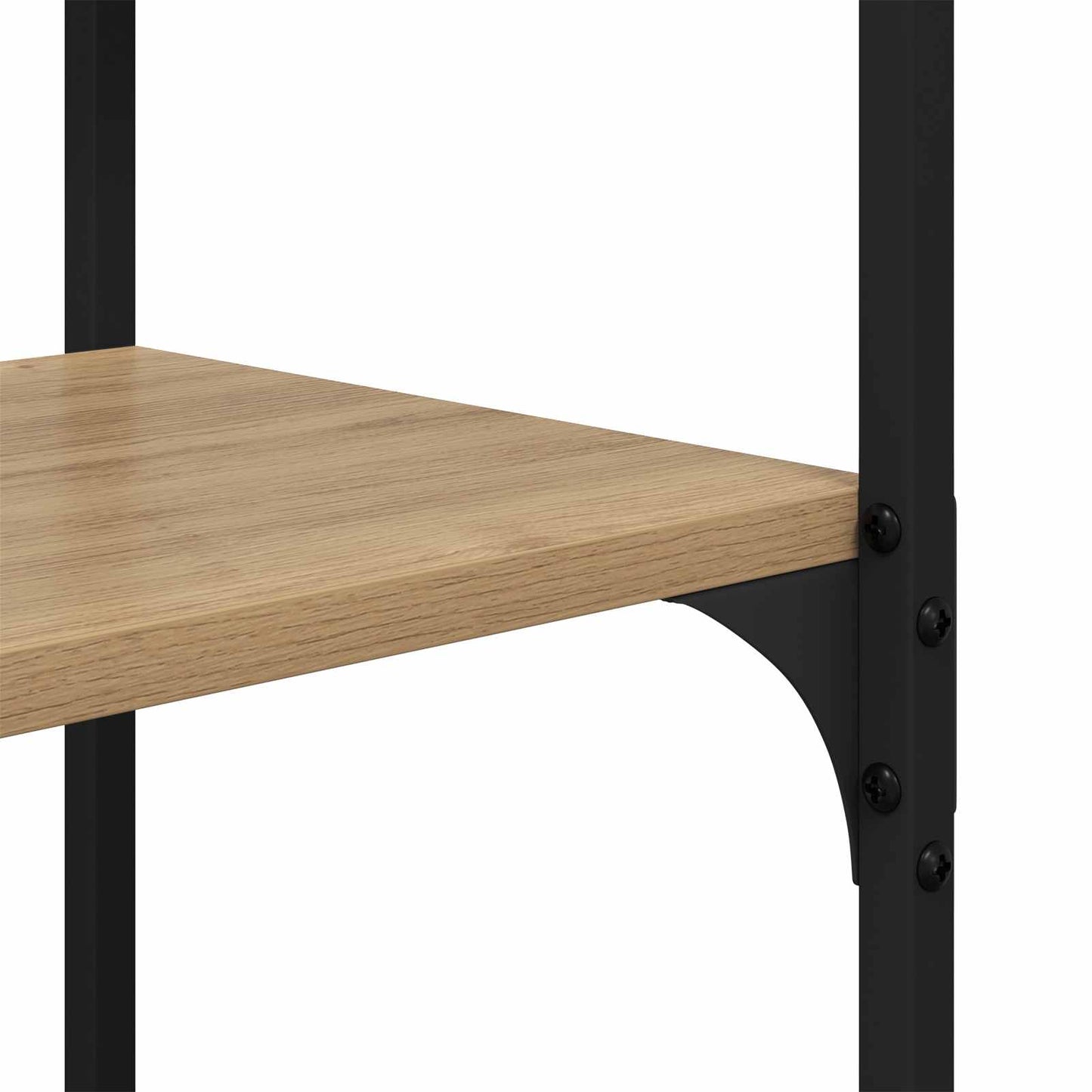 Bokhylle 9 nivåer 100 x 32 x 170 cm Konstruert tre artisan eik