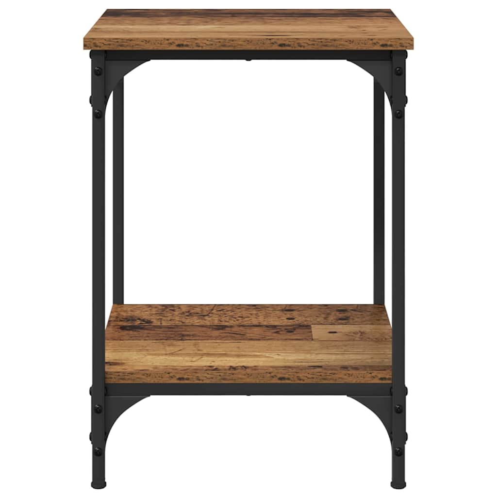 Kaffebord Gamle tre 40 x 40 x 55 cm Konstruert tre
