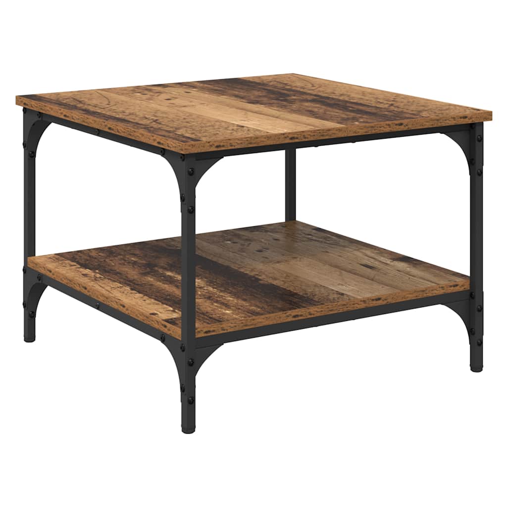 Kaffebord Gamle tre 55 x 55 x 40 cm Konstruert tre