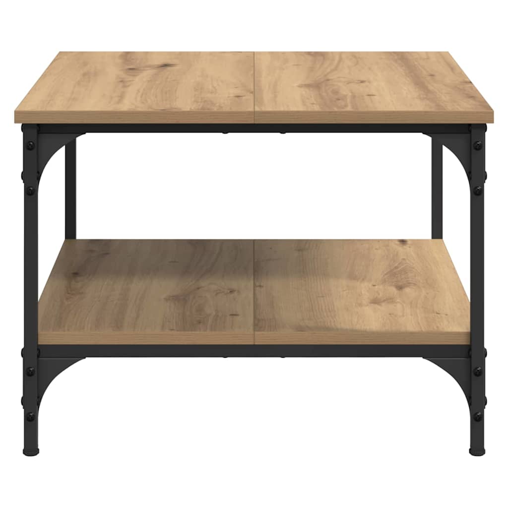 Kaffebord Artisan Eik 55 x 55 x 40 cm Konstruert tre