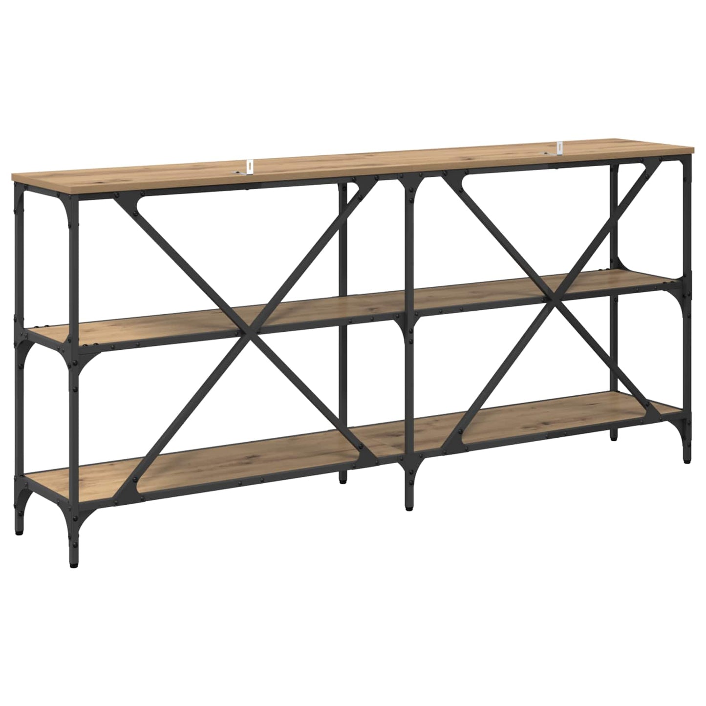 Konsollbord Artisan Eik 160 x 30 x 75 cm Konstruert tre