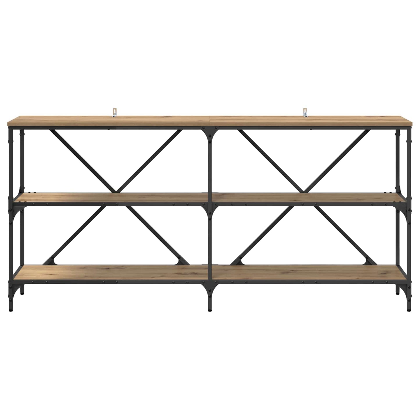 Konsollbord Artisan Eik 160 x 30 x 75 cm Konstruert tre