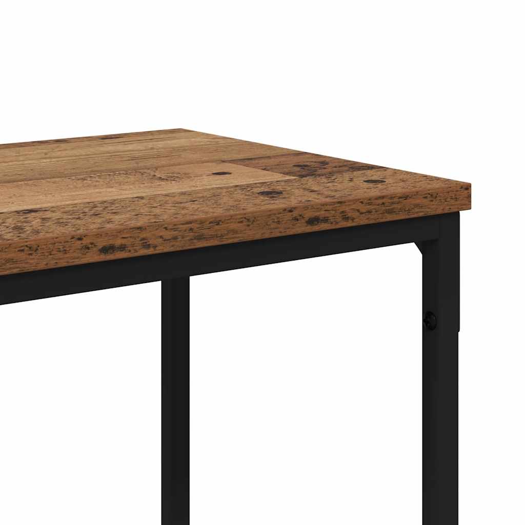 Konsollbord Gammelt tre 180 x 30 x 75 cm Konstruert tre