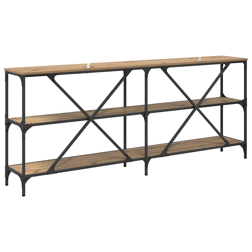 Konsollbord Artisan Eik 180 x 30 x 75 cm Konstruert tre