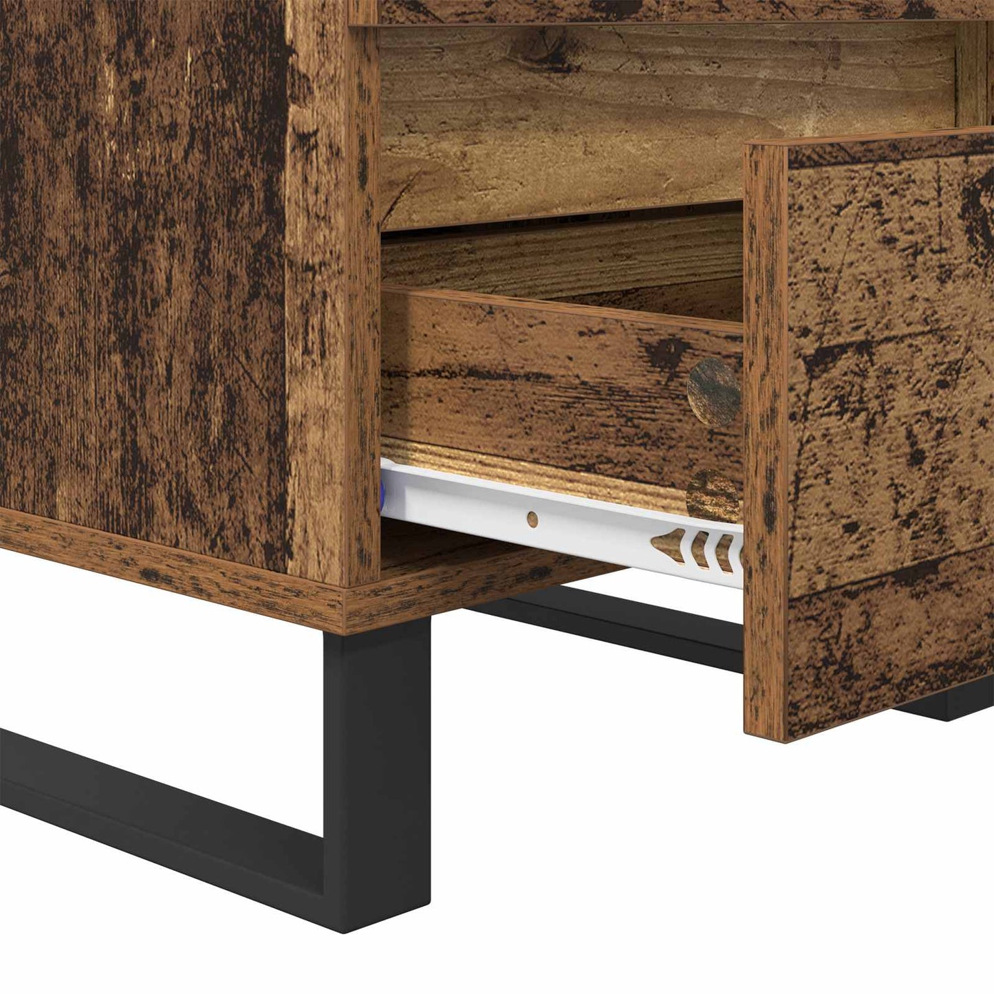 Nattbordskap Gammelt tre 40 x 35 x 50 cm Konstruert tre