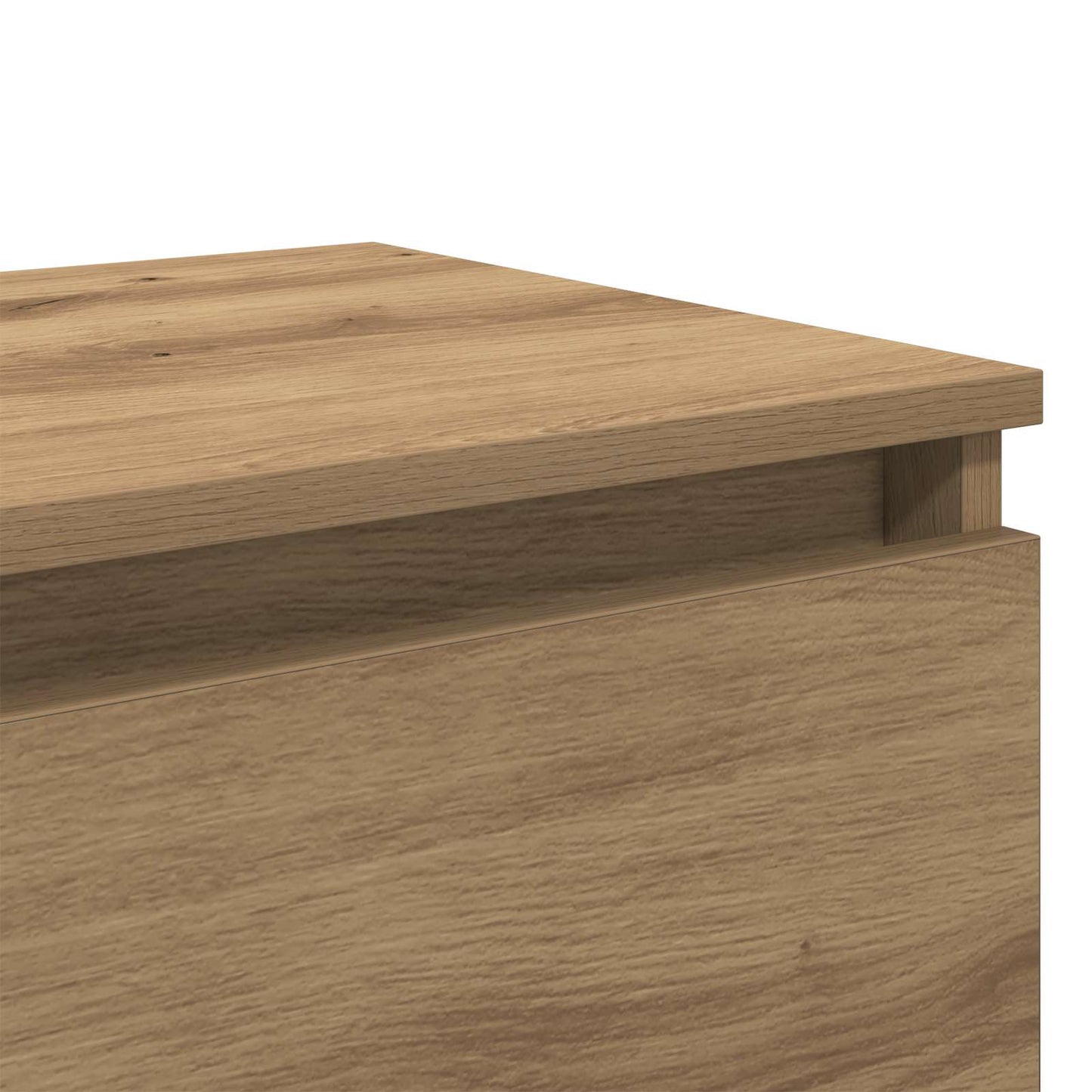 Nattbordskap 2 stk. Artisan Eik 40 x 35 x 50 cm Konstruert tre