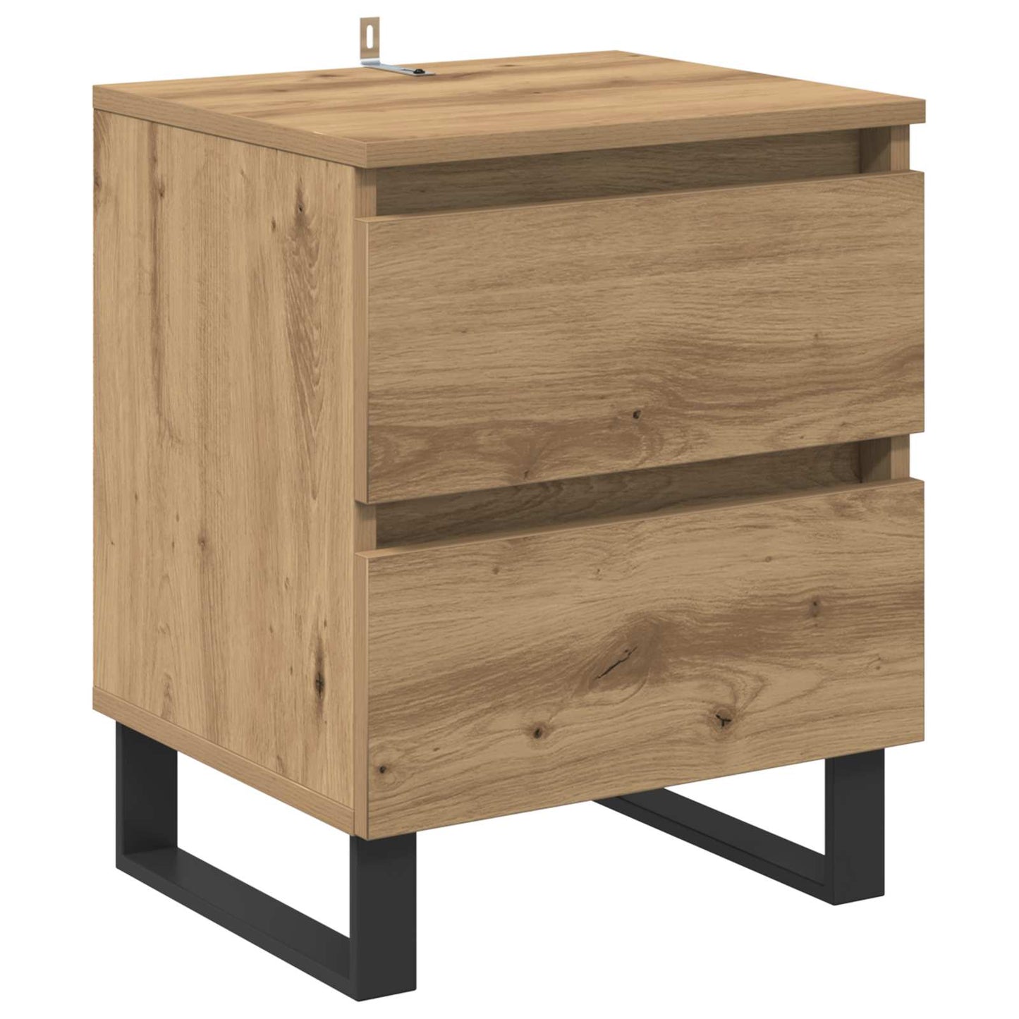 Nattbordskap 2 stk. Artisan Eik 40 x 35 x 50 cm Konstruert tre