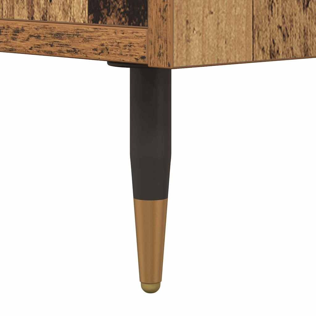 Nattbordskap Gammelt tre 40 x 35 x 47,5 cm Konstruert tre