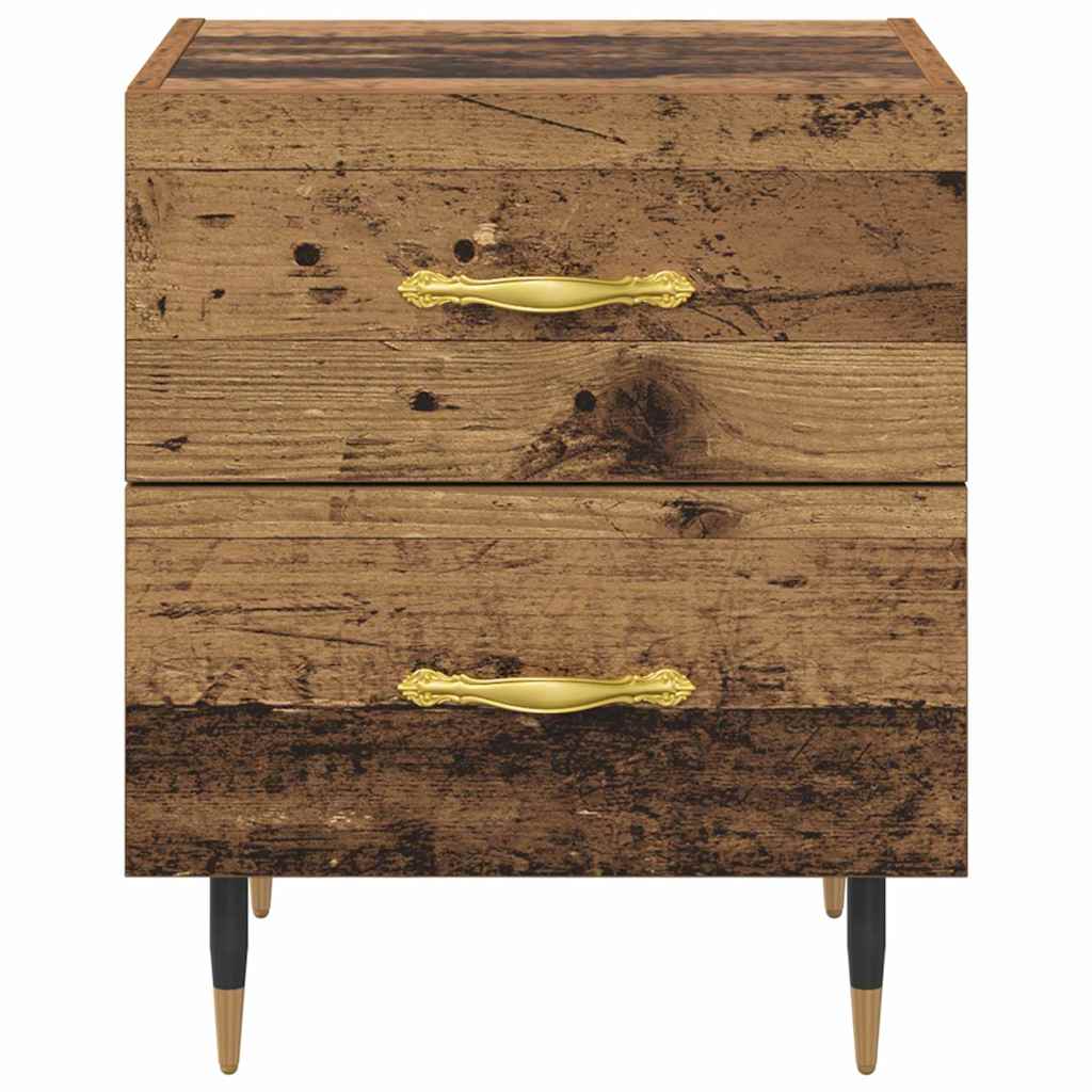 Nattbordskap Gammelt tre 40 x 35 x 47,5 cm Konstruert tre