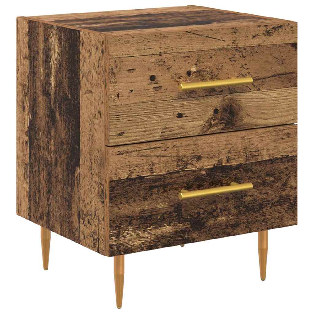 Nattbordskap Gamle tre 40 x 35 x 47,5 cm Konstruert tre