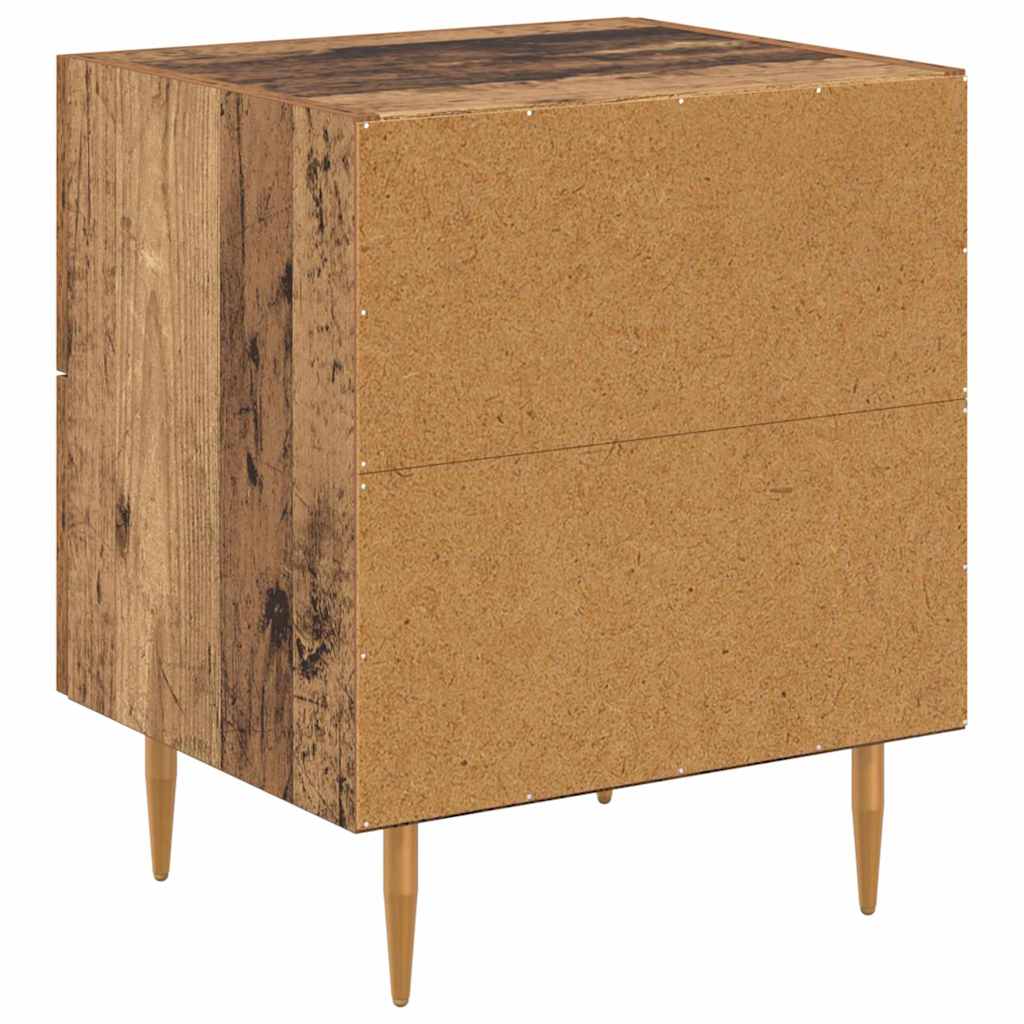 Nattbordskap Gamle tre 40 x 35 x 47,5 cm Konstruert tre