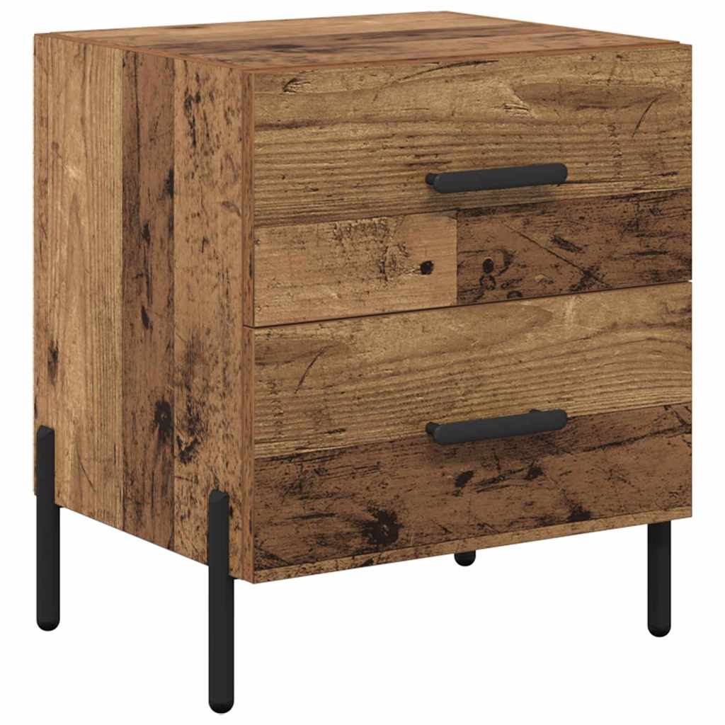 Nattbordskap Gammelt tre 40 x 35 x 47,5 cm Konstruert tre
