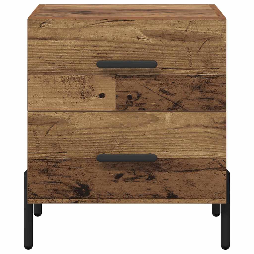 Nattbordskap Gammelt tre 40 x 35 x 47,5 cm Konstruert tre