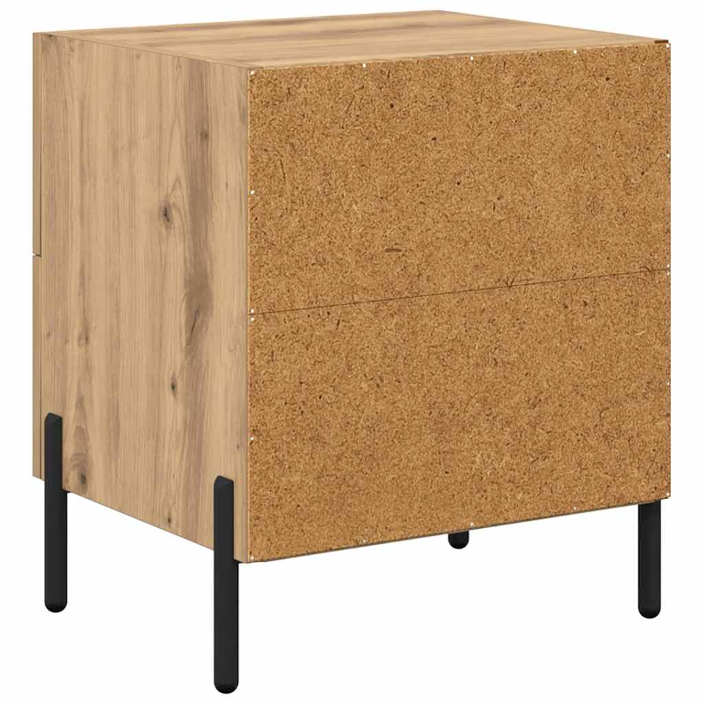 Nattbordskap Artisan Eik 40 x 35 x 47,5 cm Konstruert tre