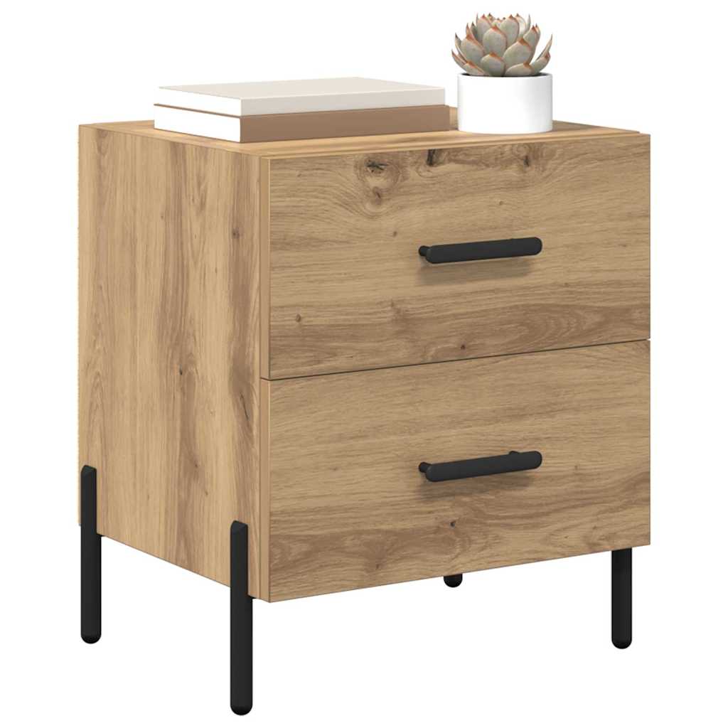 Nattbordskap Artisan Eik 40 x 35 x 47,5 cm Konstruert tre