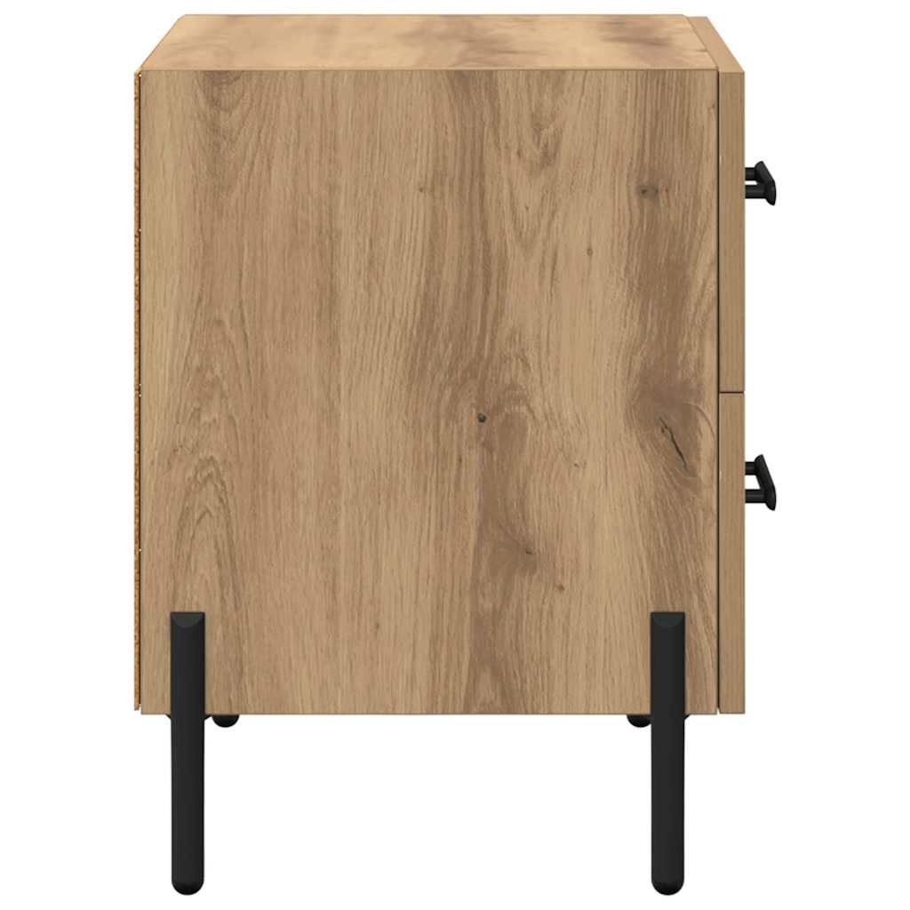 Nattbordskap Artisan Eik 40 x 35 x 47,5 cm Konstruert tre
