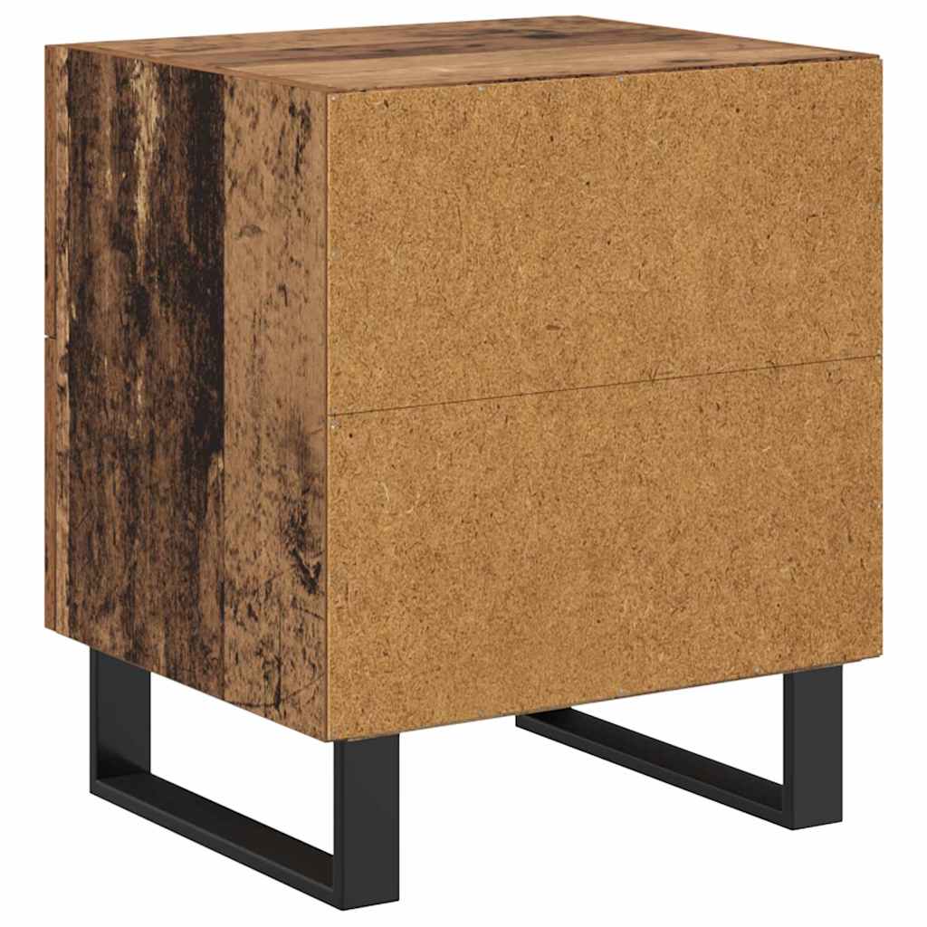 Nattbordskap Gammelt tre 40 x 35 x 47,5 cm Konstruert tre