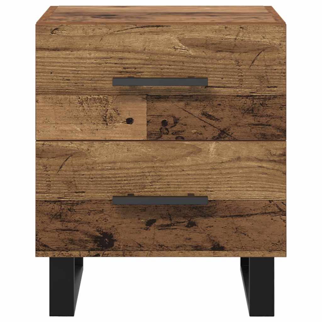 Nattbordskap Gammelt tre 40 x 35 x 47,5 cm Konstruert tre