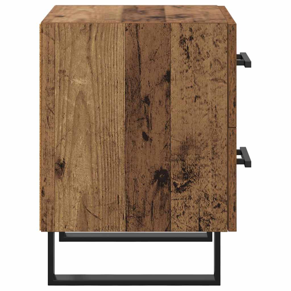 Nattbordskap Gammelt tre 40 x 35 x 47,5 cm Konstruert tre