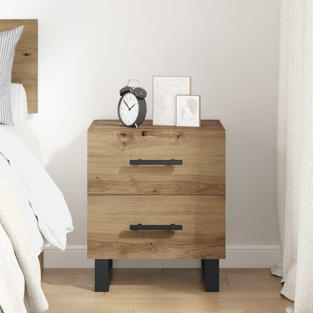 Nattbordskap Artisan Eik 40 x 35 x 47,5 cm Konstruert tre