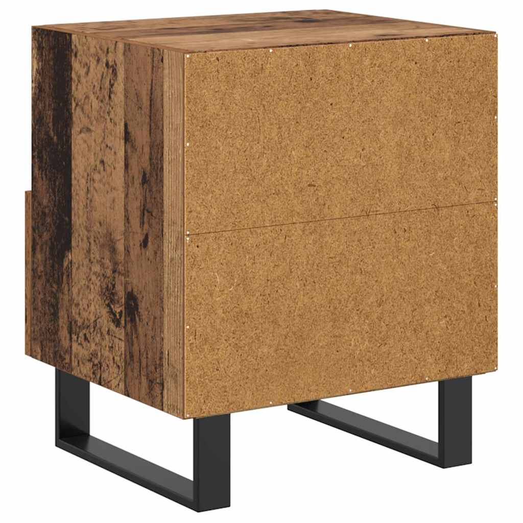 Nattbordskap Gammelt tre 40 x 35 x 47,5 cm Konstruert tre