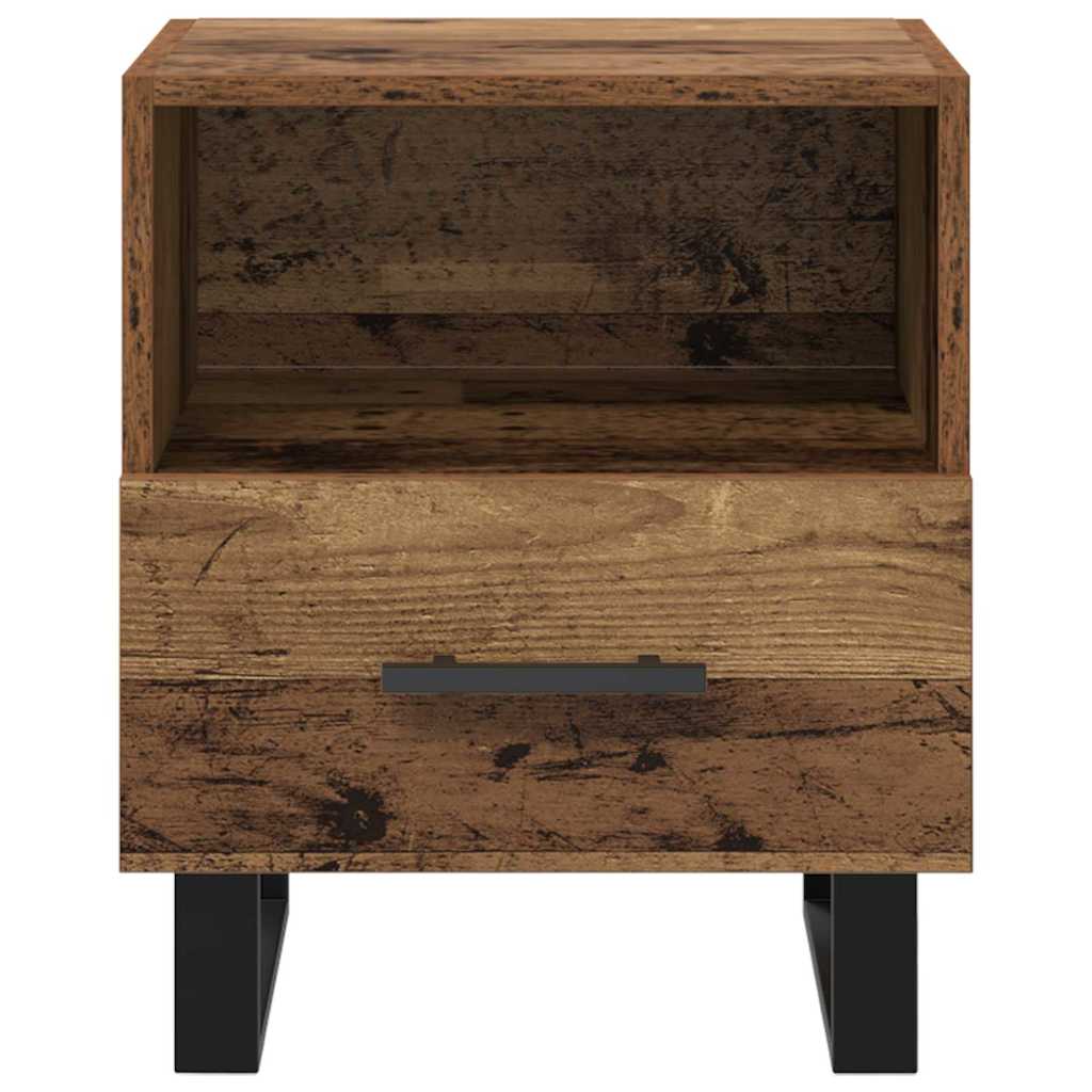 Nattbordskap Gammelt tre 40 x 35 x 47,5 cm Konstruert tre