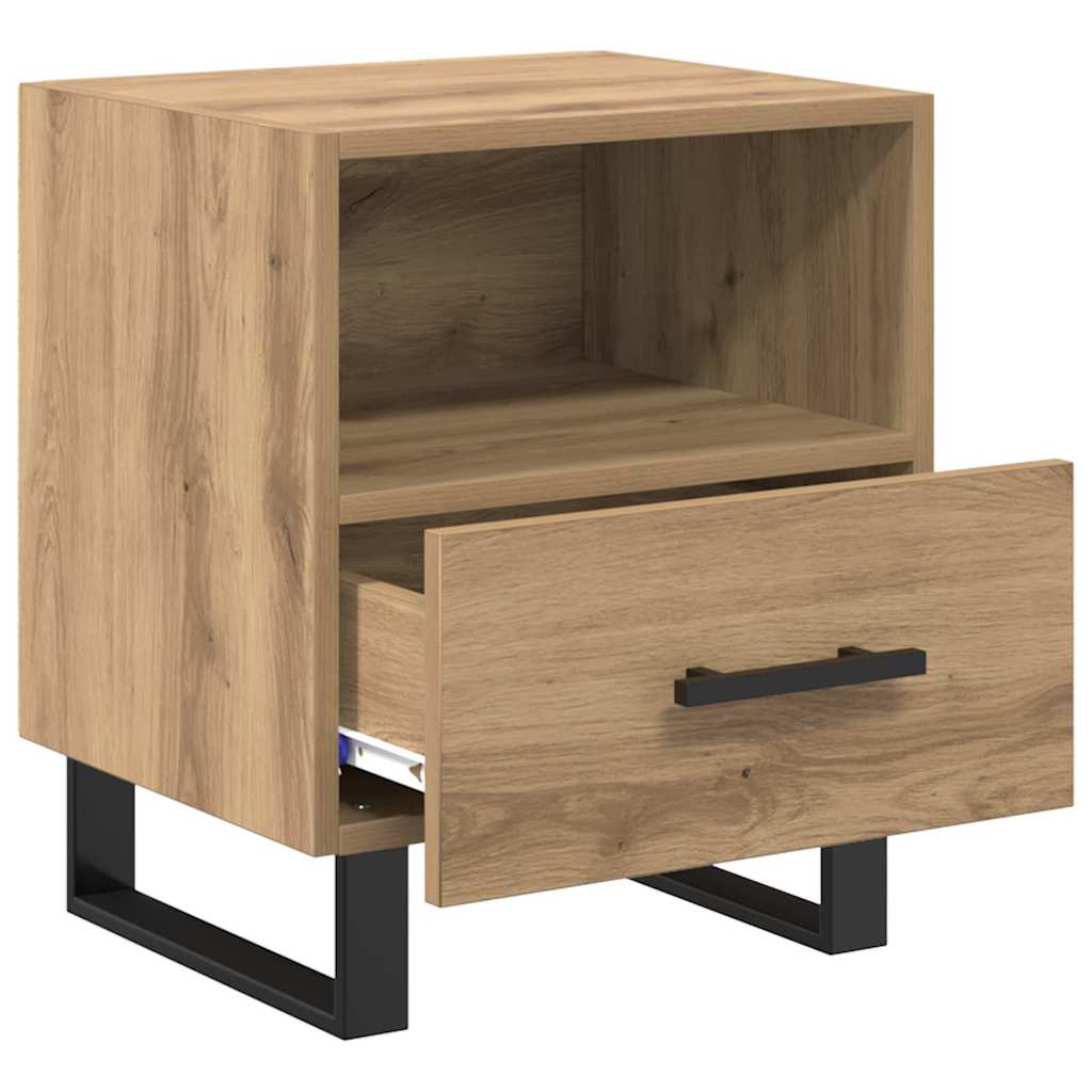 Nattbordskap Artisan Eik 40 x 35 x 47,5 cm Konstruert tre