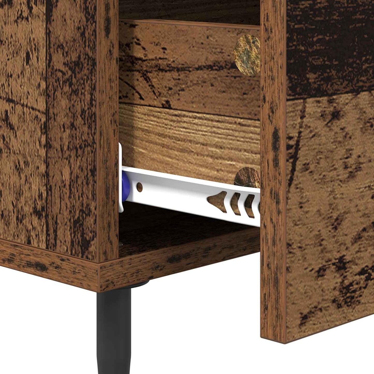 Nattbordskap Gammelt tre 40 x 40 x 66 cm Konstruert tre