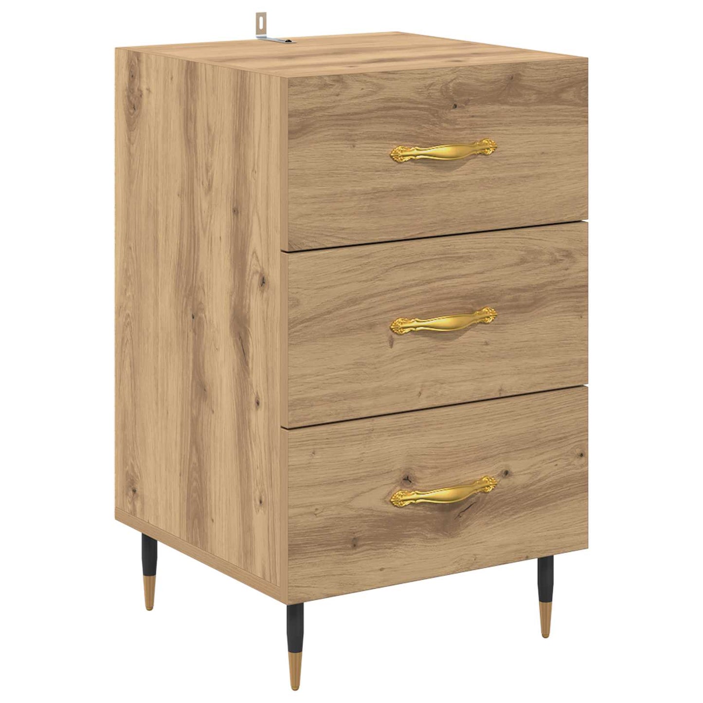 Nattbordskap Artisan Eik 40 x 40 x 66 cm Konstruert tre