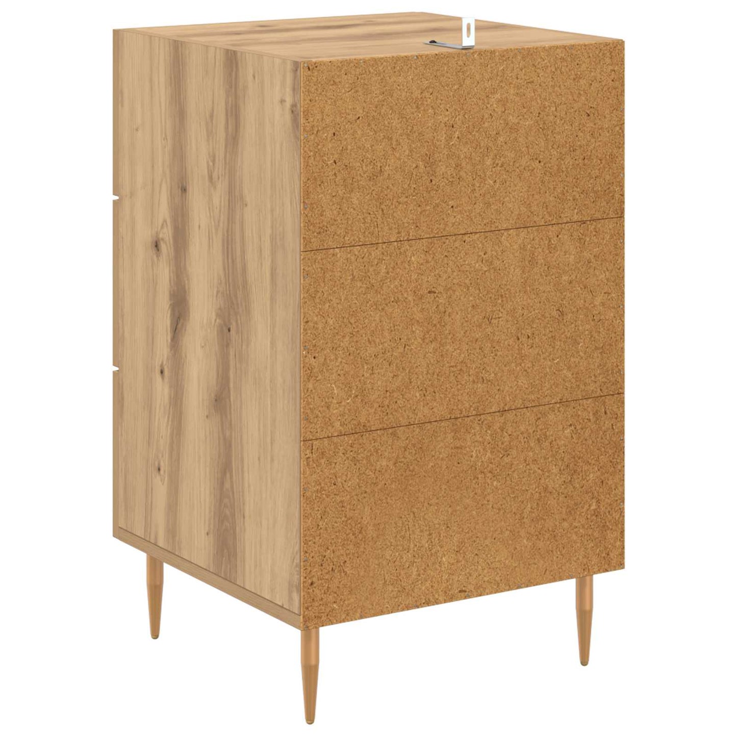 Nattbordskap Artisan Eik 40 x 40 x 66 cm Konstruert tre