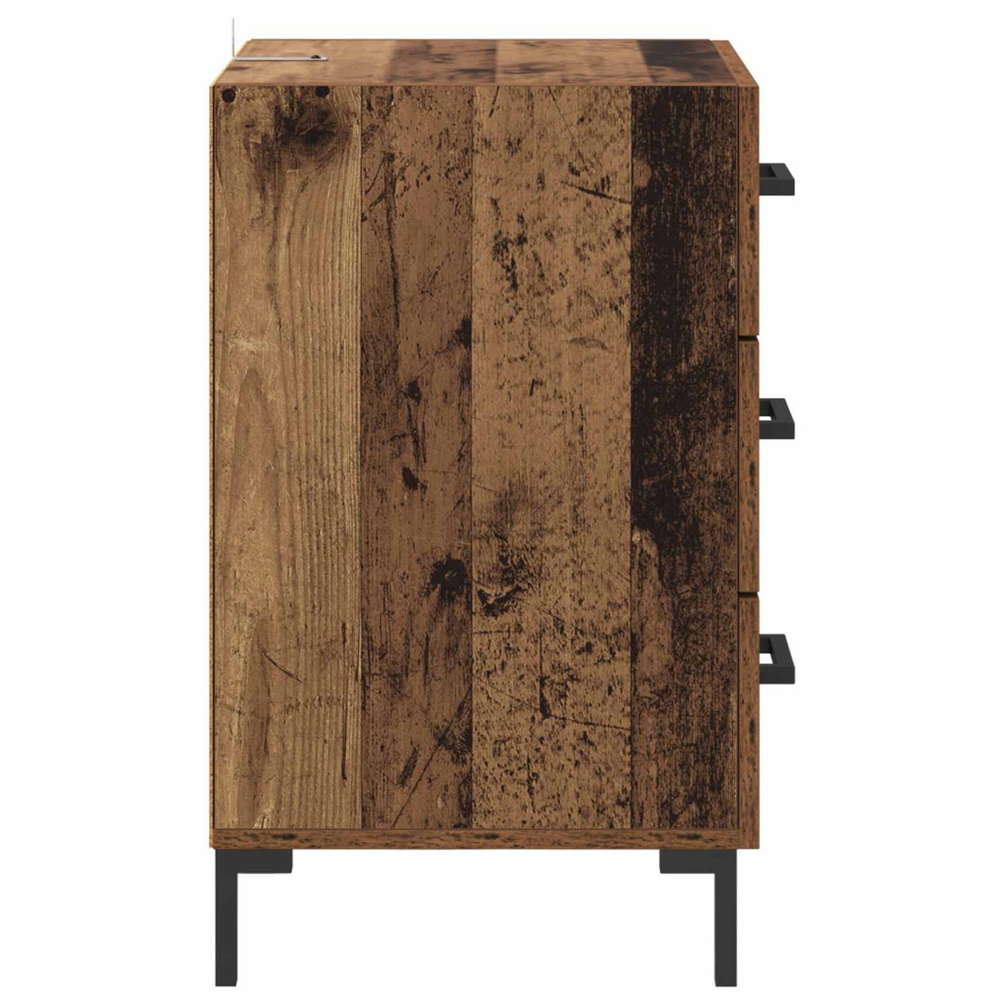 Nattbordskap Gammelt tre 40 x 40 x 66 cm Konstruert tre