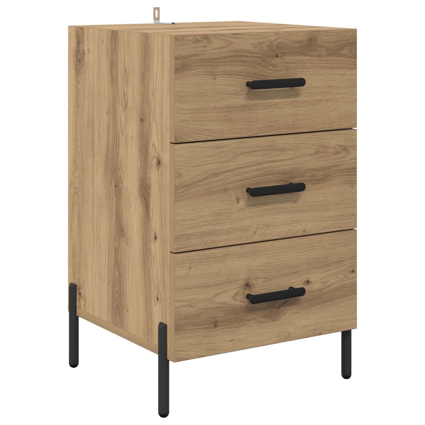 Nattbordskap Artisan Eik 40 x 40 x 66 cm Konstruert tre