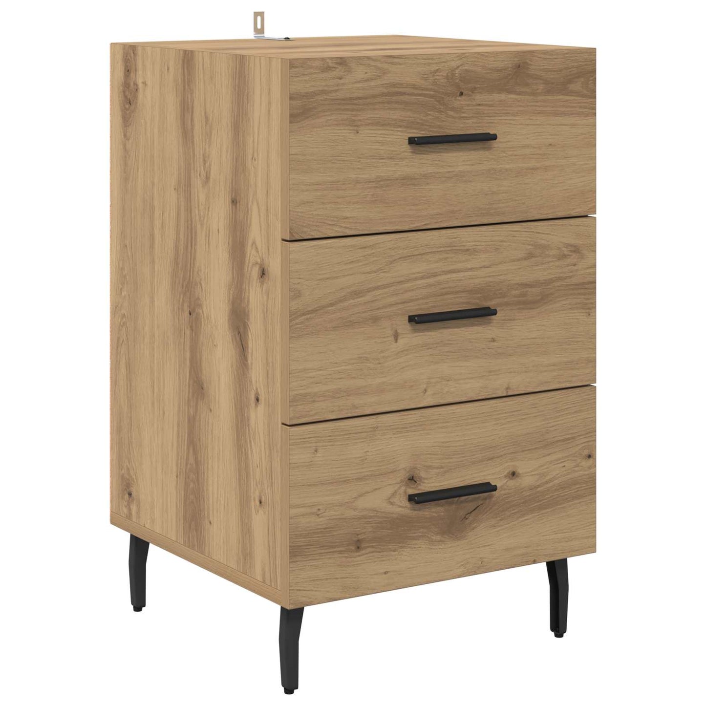 Nattbordskap Artisan Eik 40 x 40 x 66 cm Konstruert tre