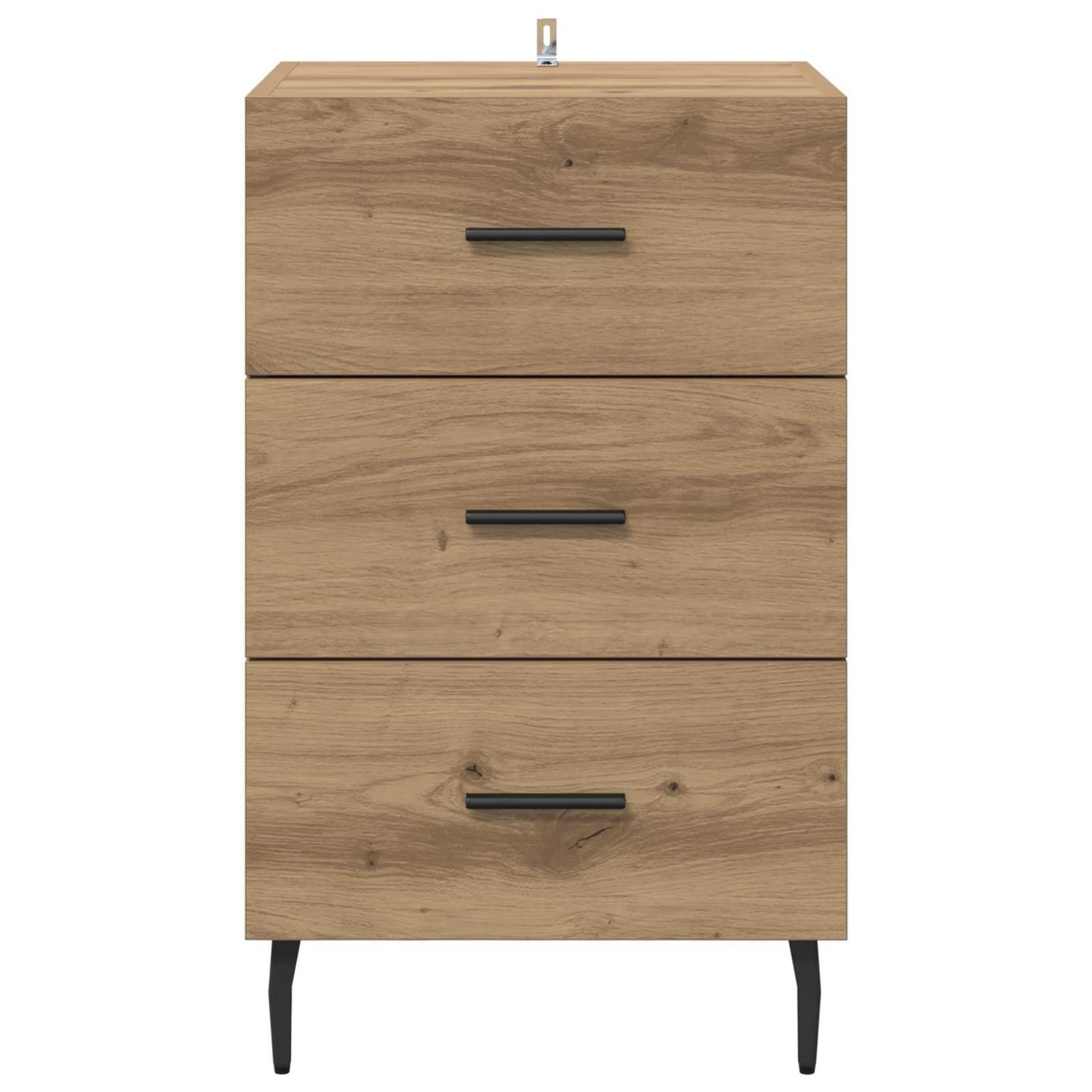 Nattbordskap Artisan Eik 40 x 40 x 66 cm Konstruert tre