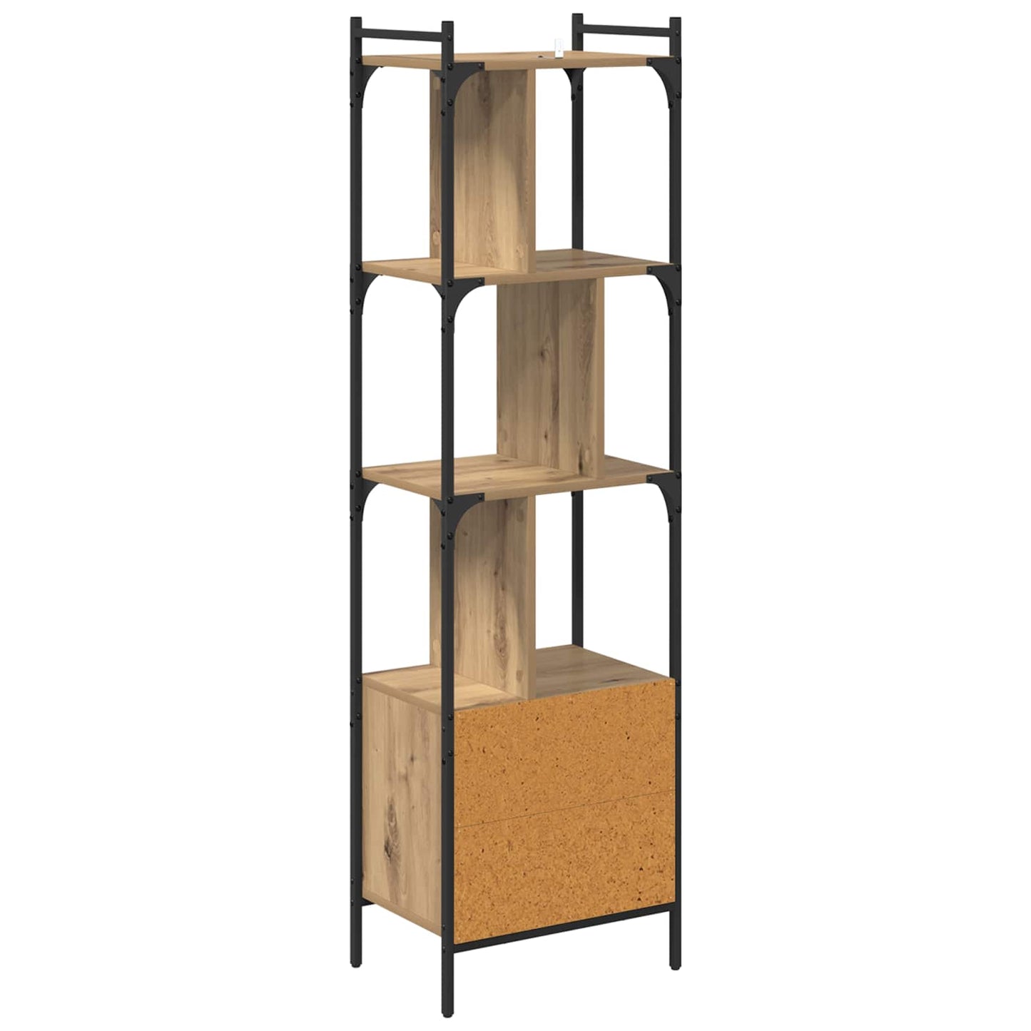 Bokhylle 6 nivåer 44,5 x 30 x 154,5 cm Konstruert tre
