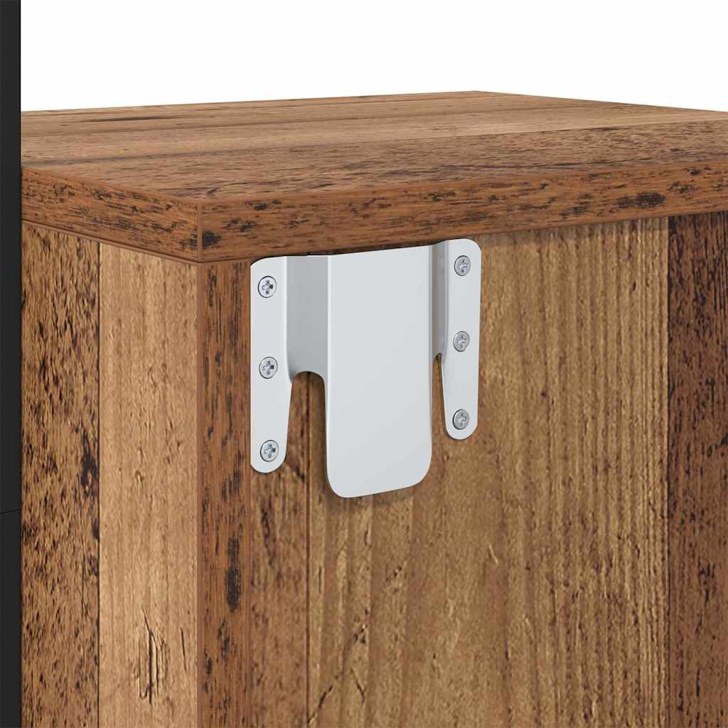 Nattbordskap Gammelt tre 35 x 30 x 51 cm Konstruert tre