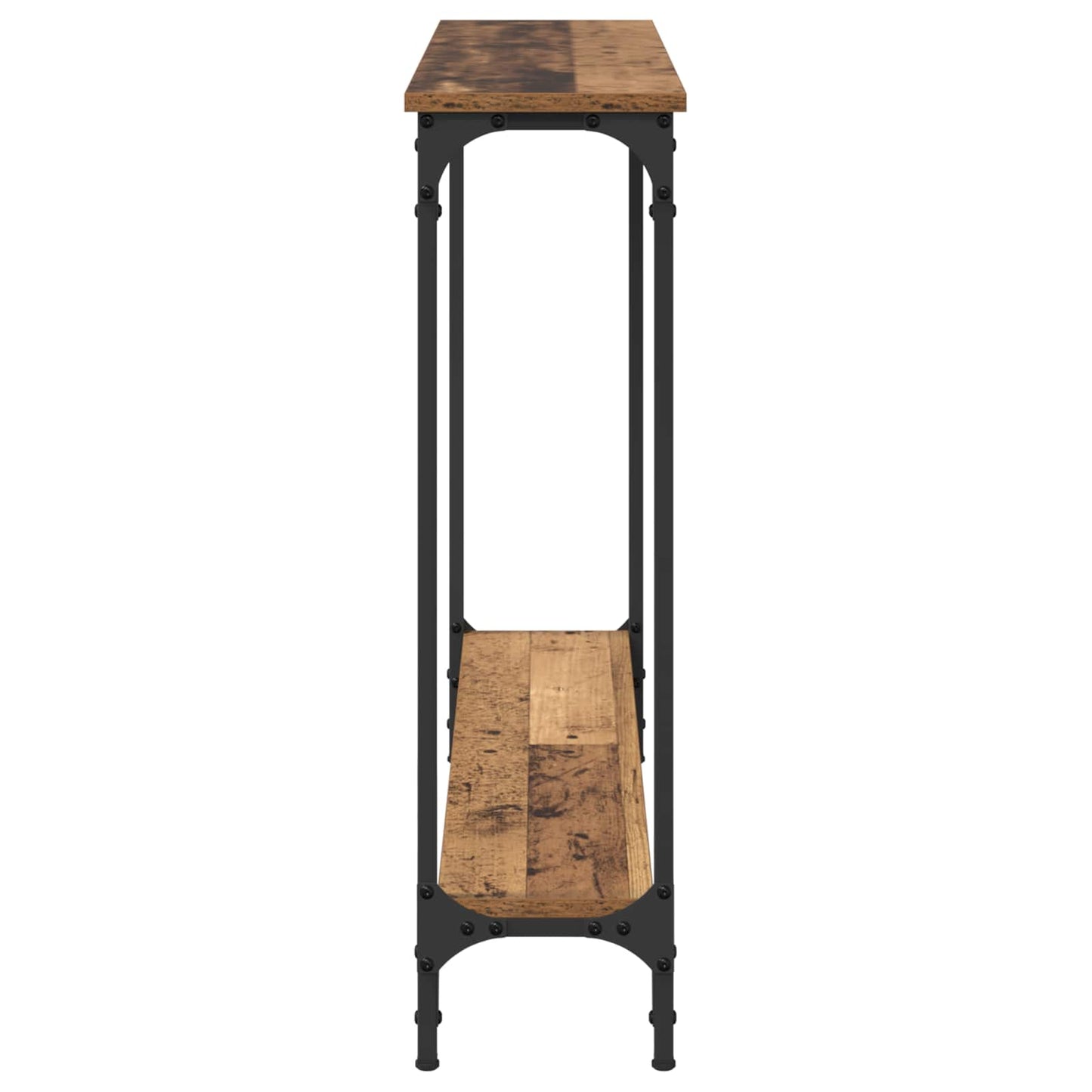 Konsollbord Gamle tre 100 x 22,5 x 75 cm Konstruert tre
