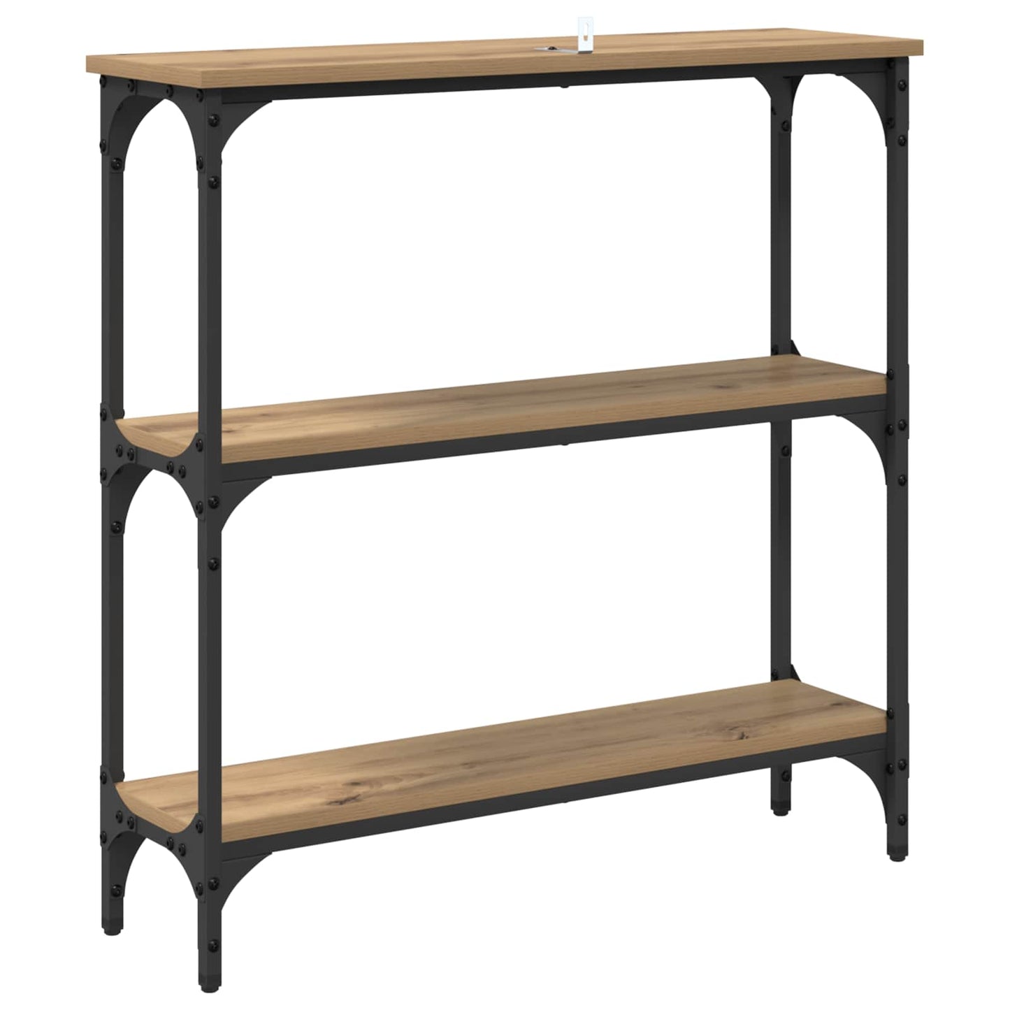 Konsollbord Artisan Eik 75 x 22,5 x 75 cm Konstruert tre