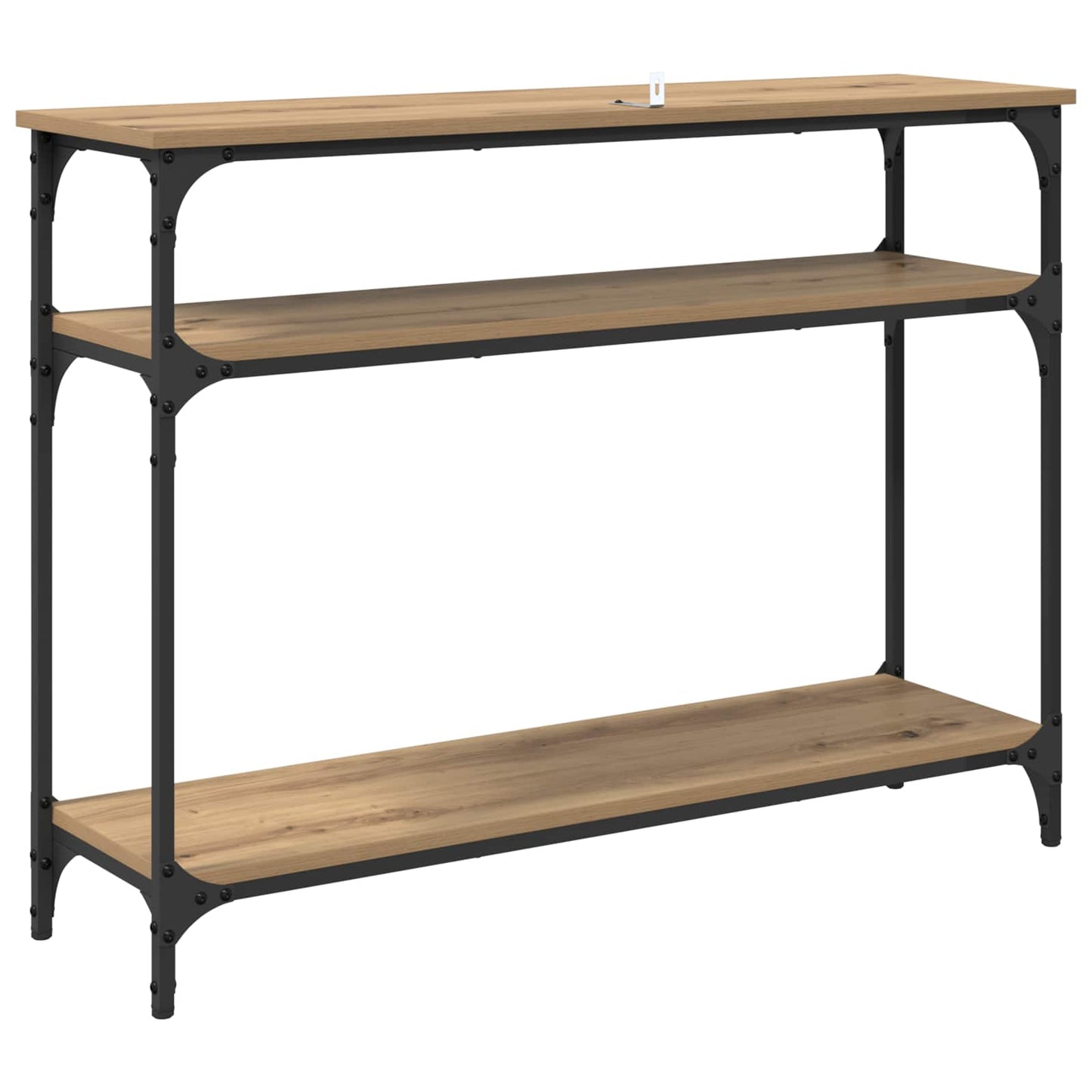 Konsollbord Artisan Eik 100 x 29 x 75 cm Konstruert tre