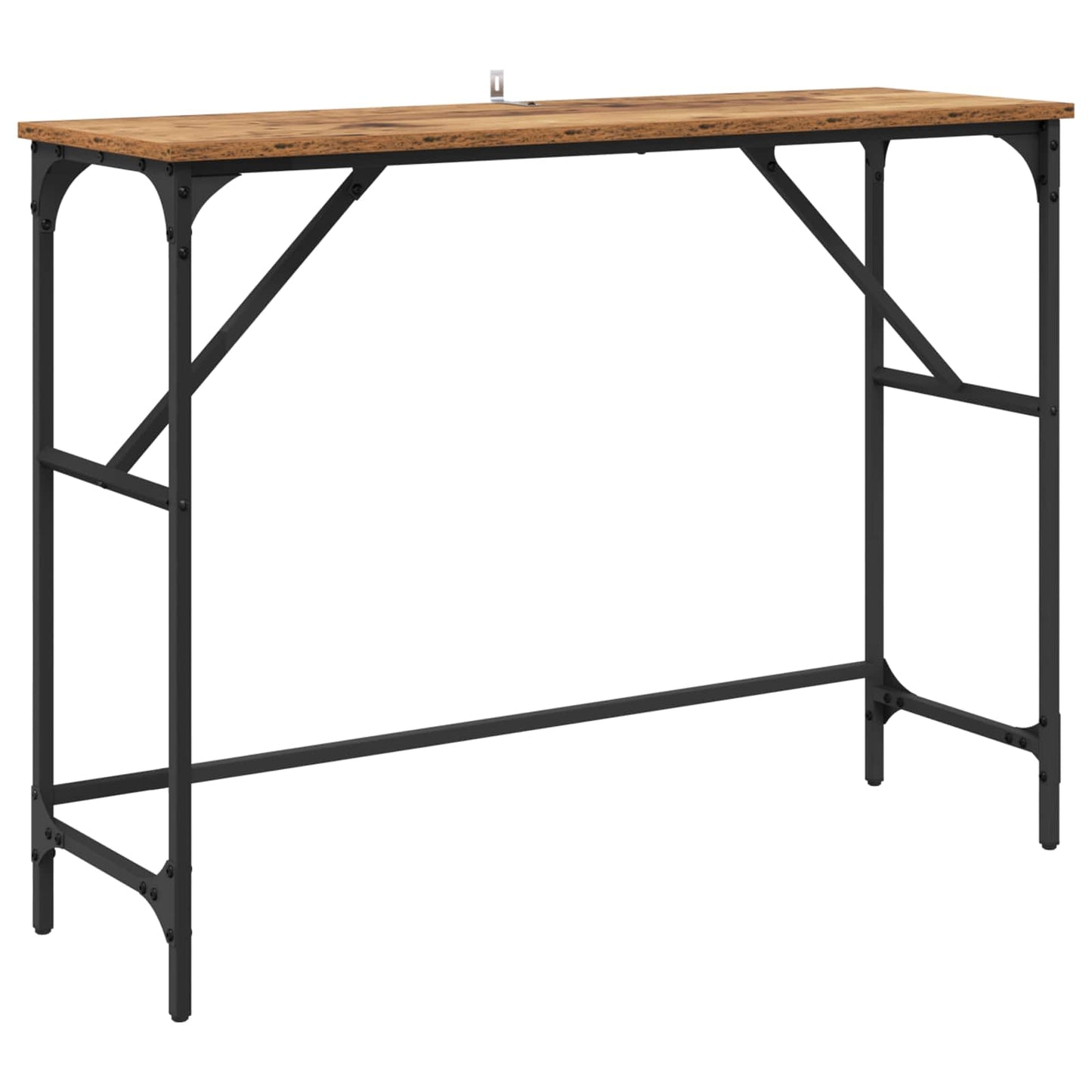 Konsollbord Gammelt tre 100 x 32 x 75 cm Konstruert tre