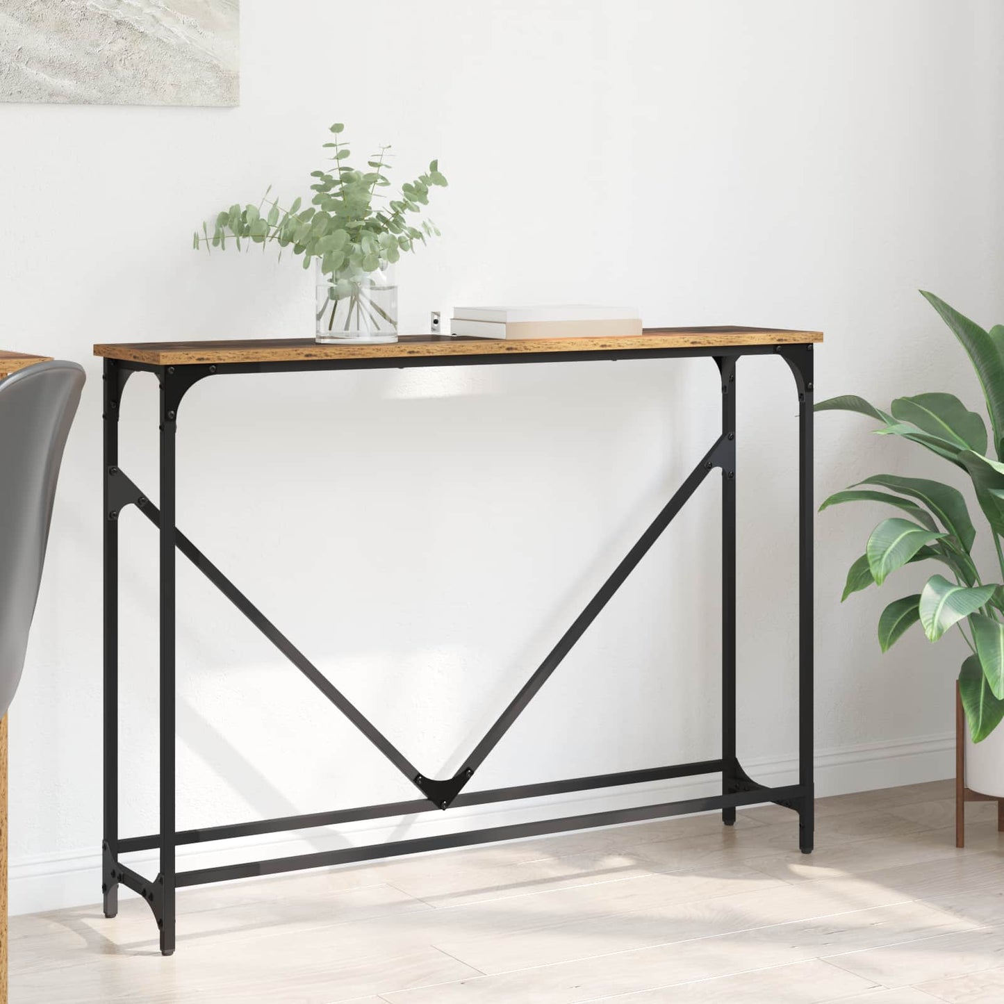 Konsollbord Gamle tre 102 x 23 x 75 cm Konstruert tre