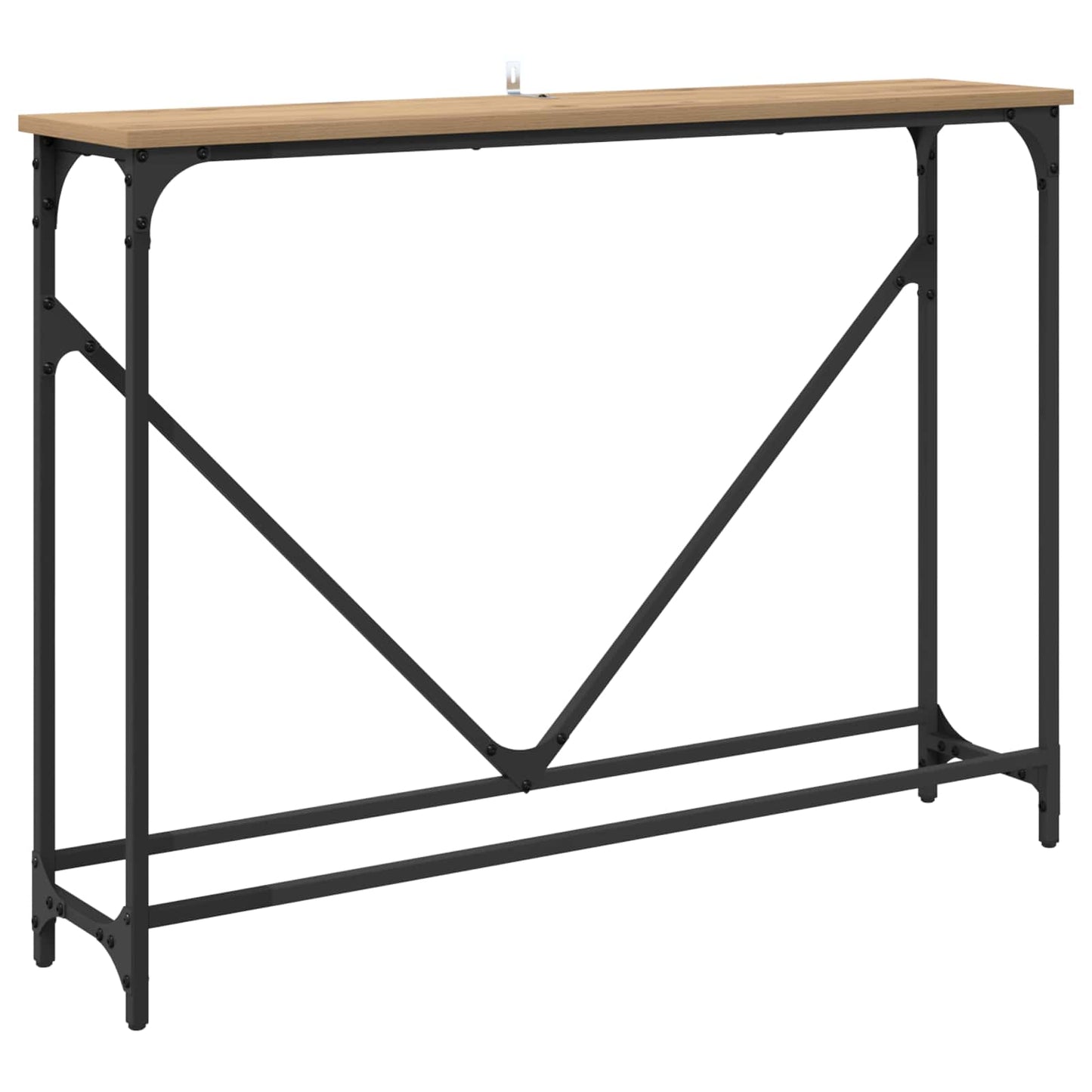 Konsollbord Artisan Eik 102 x 23 x 75 cm Konstruert tre